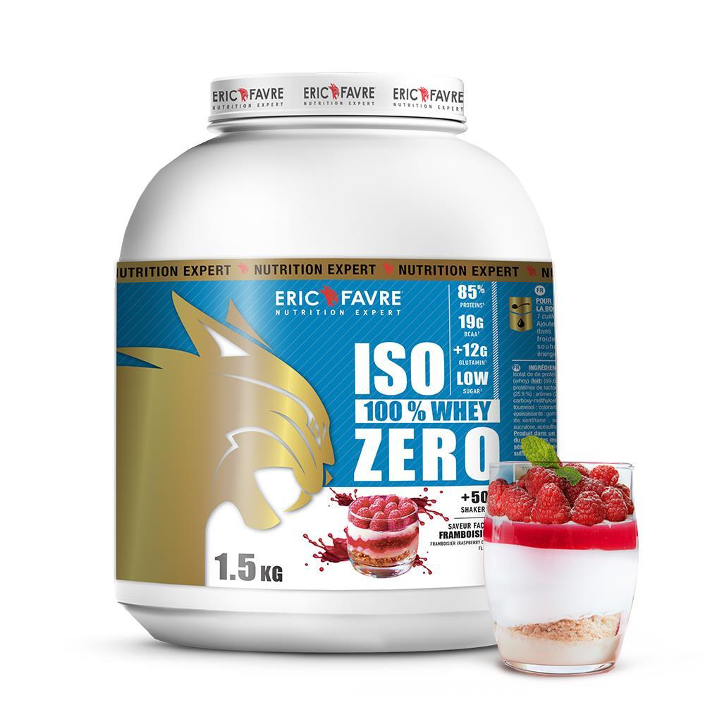 ISO ZERO 100% WHEY PROTEIN - 1.5kg Framboisier