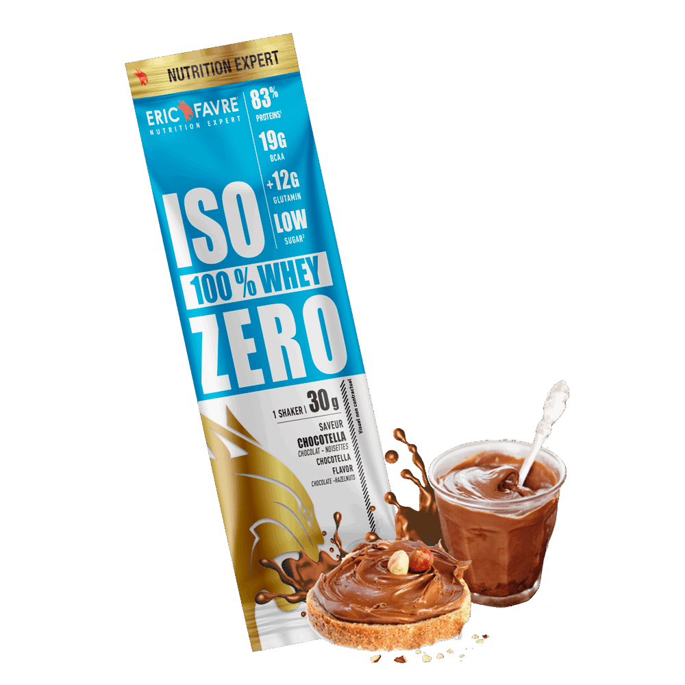 ISO ZERO 100% WHEY PROTEIN Sachet Unidose - 30g Chocotella
