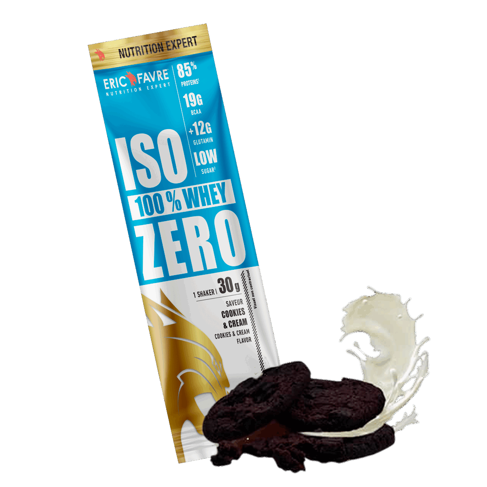 ISO ZERO 100% WHEY PROTEIN Sachet Unidose - 30g Cookie & Cream