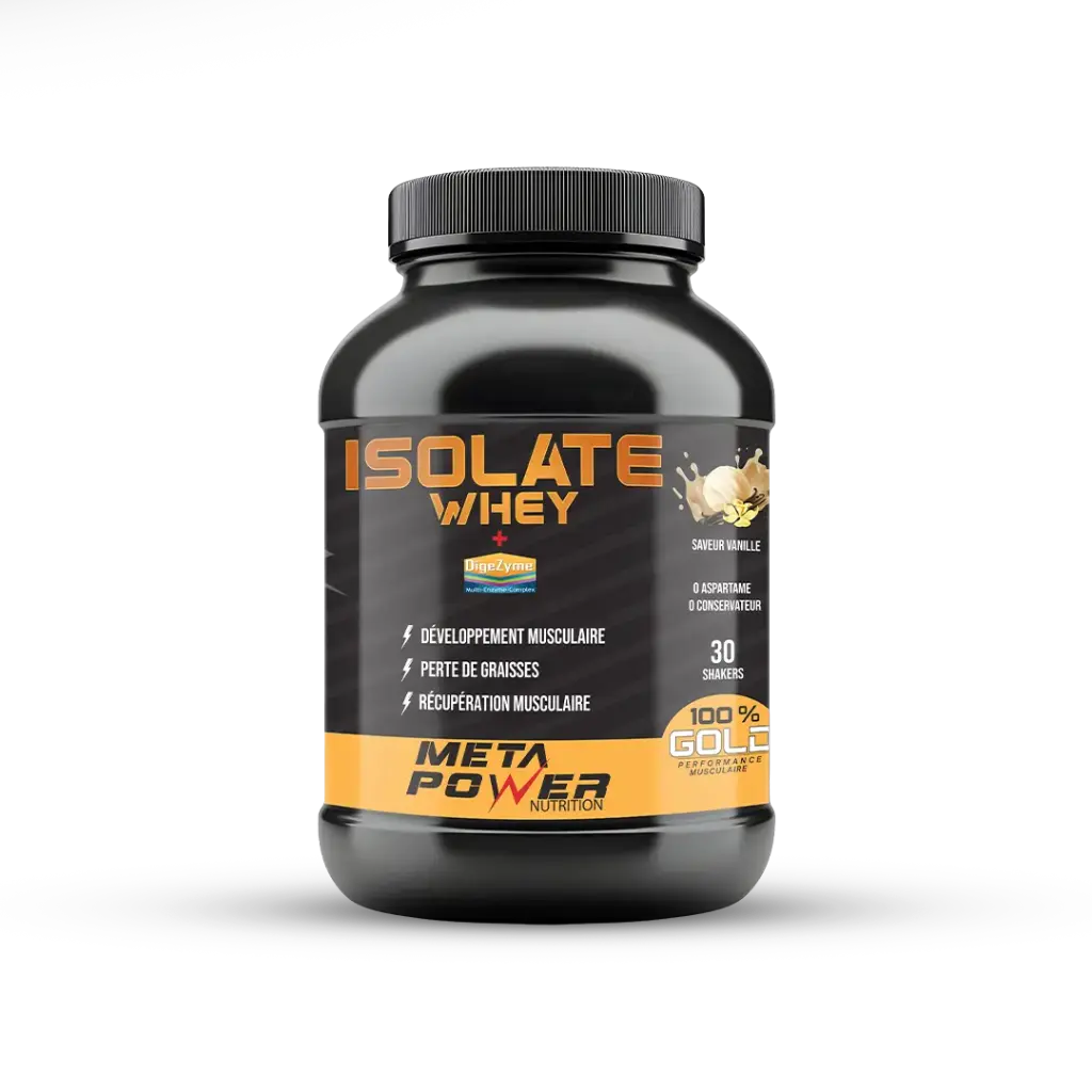 METAPOWER ISOLATE PROTEINES - 900g Vanille