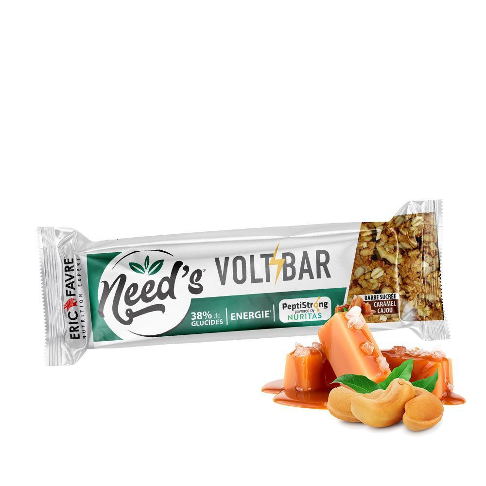 NEED'S VOLTBAR Barre - 40g Caramel / Cajou