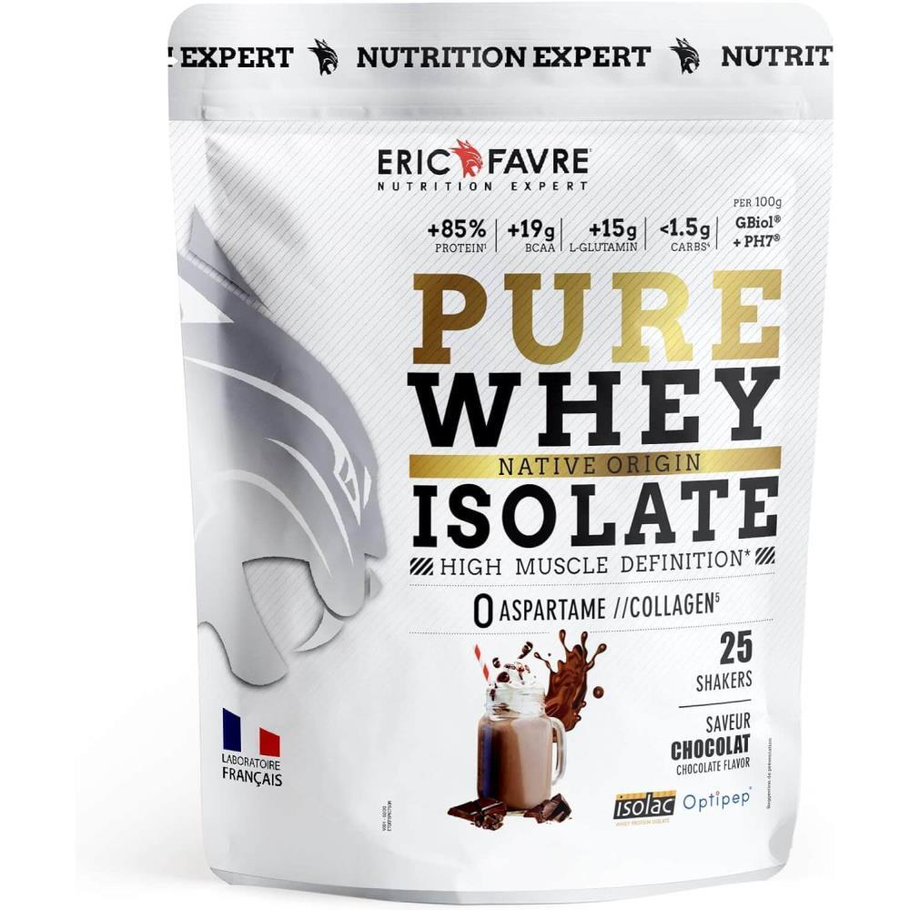 PURE WHEY PROTEIN 100% ISOLATE - 750g Chocolat