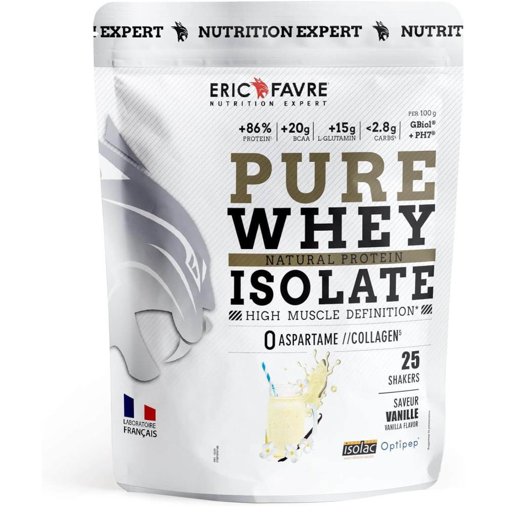 PURE WHEY PROTEIN 100% ISOLATE - 750g Vanille