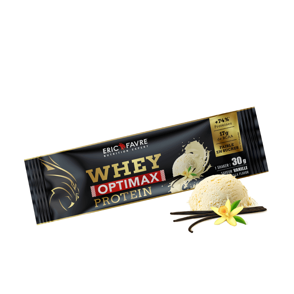 WHEY PROTEIN OPTIMAX Sachet Unidose - 30g Vanille