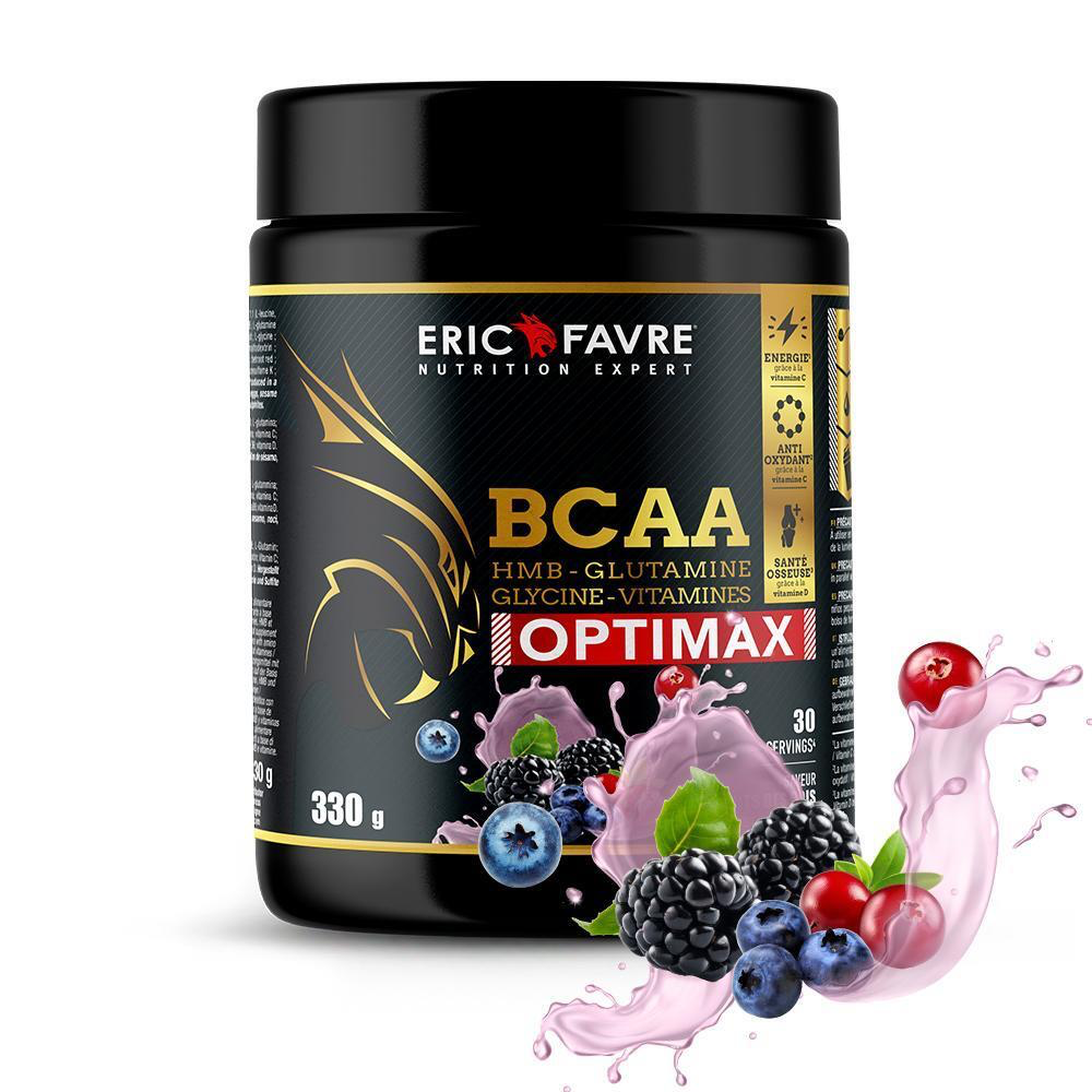 BCAA OPTIMAX - 330g Fruits de Bois