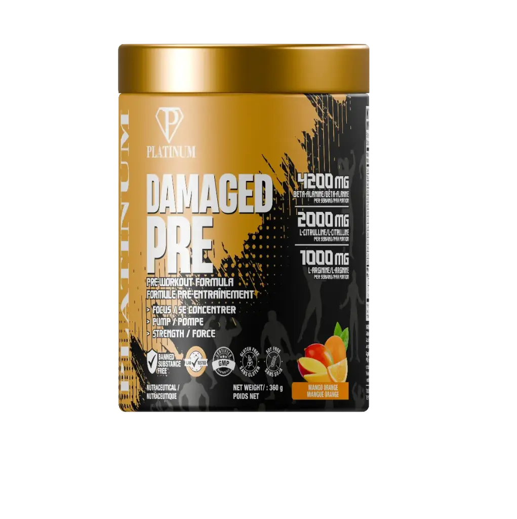 DAMAGED PRE WORKOUT - 360g Mango/Orange