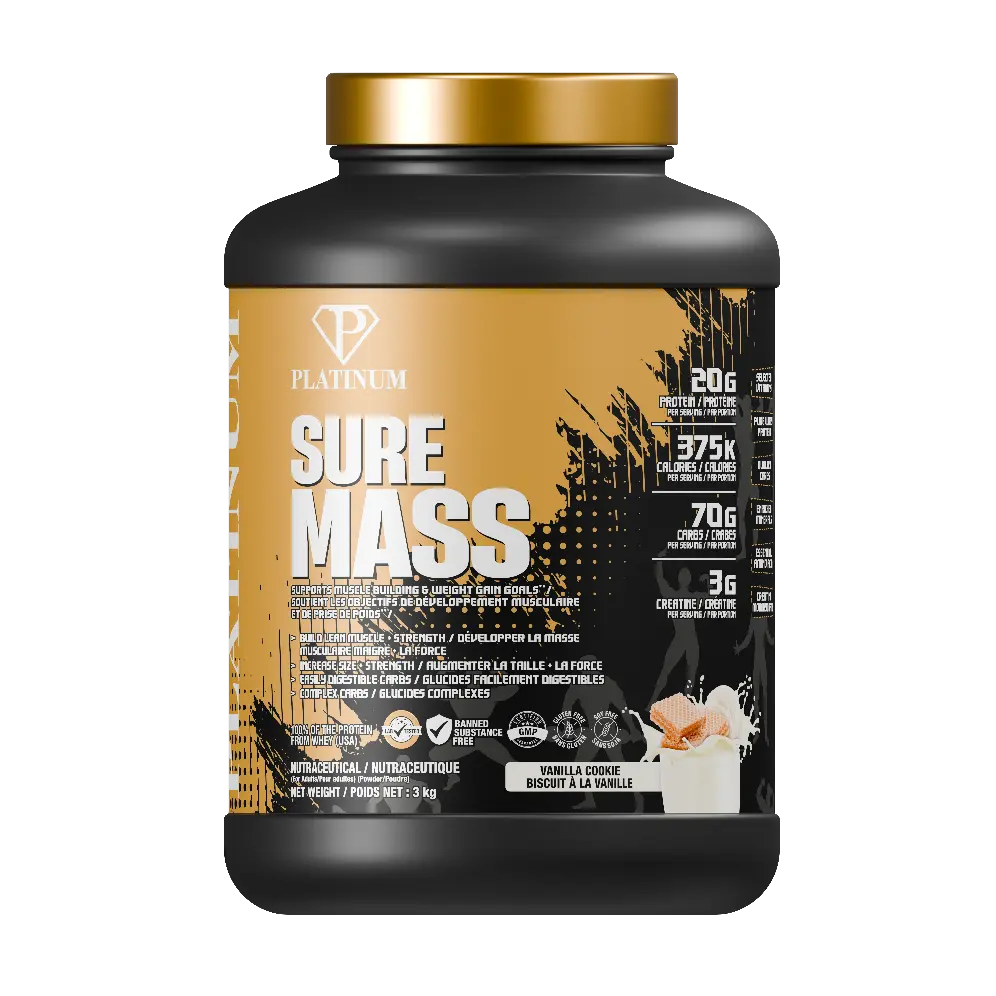 SURE MASS - 3kg Vanille Cookies