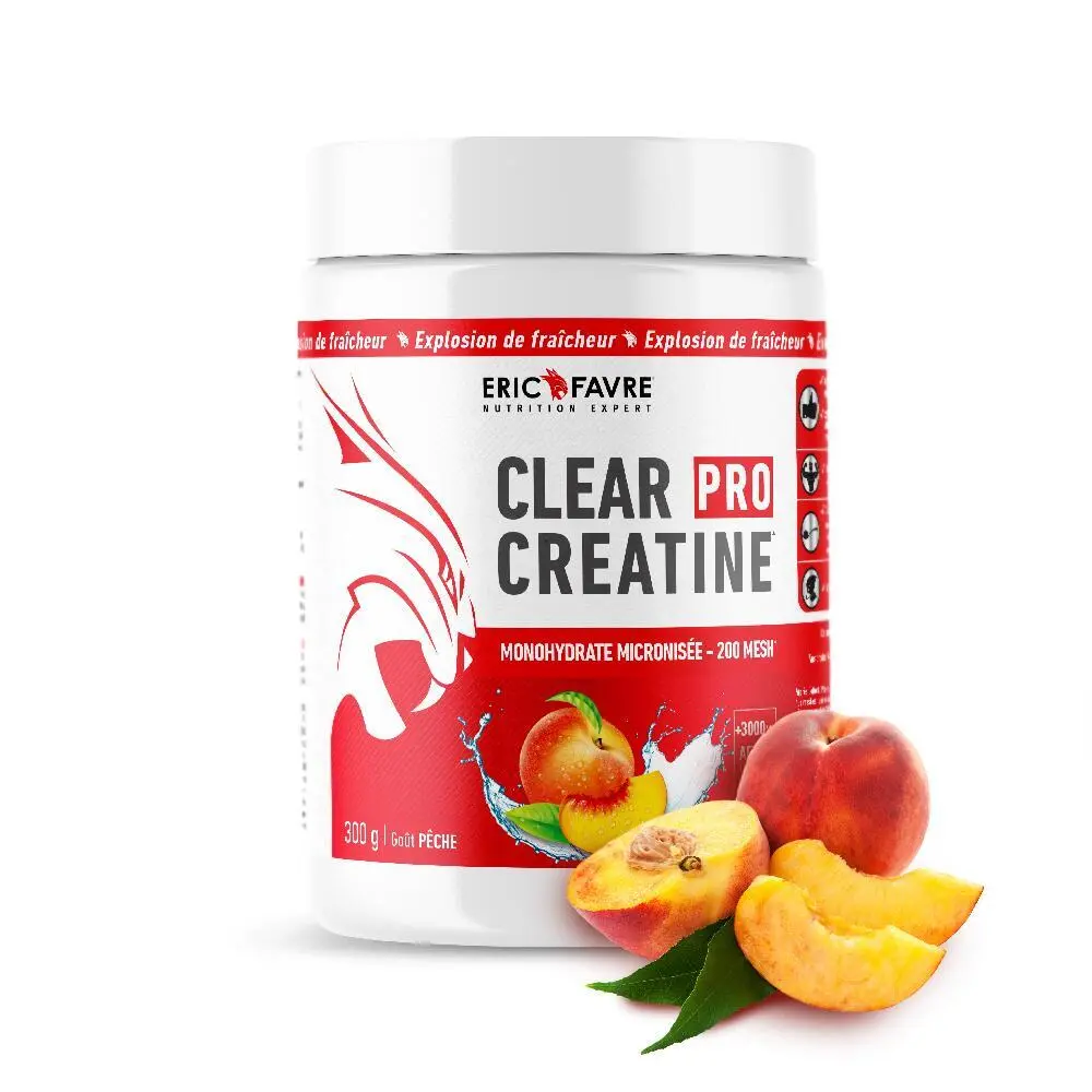 CLEAR CREATINE - 300 G - Peche