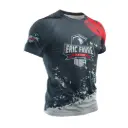 MMA T-Shirt Noir/Blanc/Rouge
