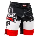 MMA Short Noir/Blanc/Rouge