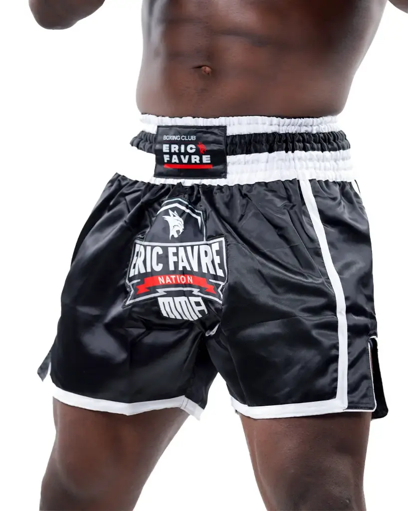 Muay Thai Short Noir