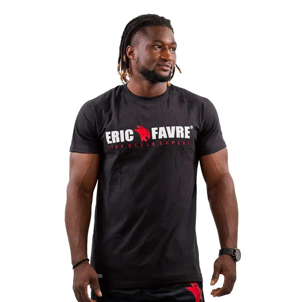 T-Shirt Noir - ERIC FAVRE