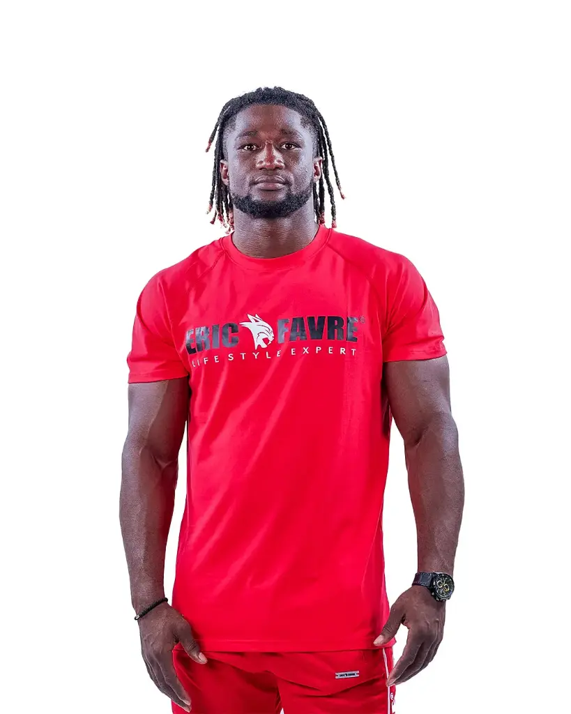 T-Shirt Rouge - ERIC FAVRE