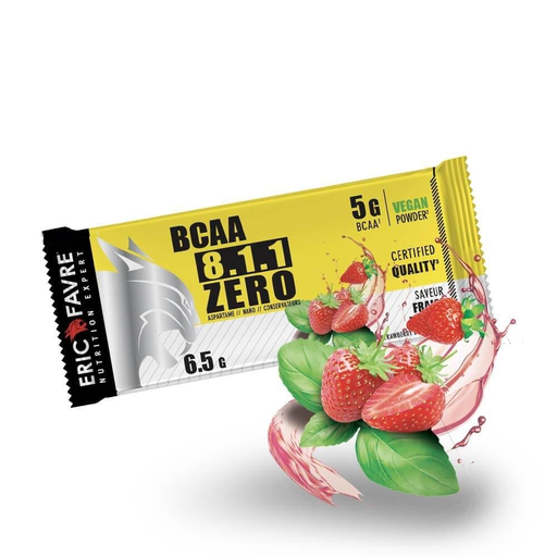 [EFECHEFSPBCAB6] BCAA 8.1.1 Sachet Unidose - 6g Fraise / Basilic