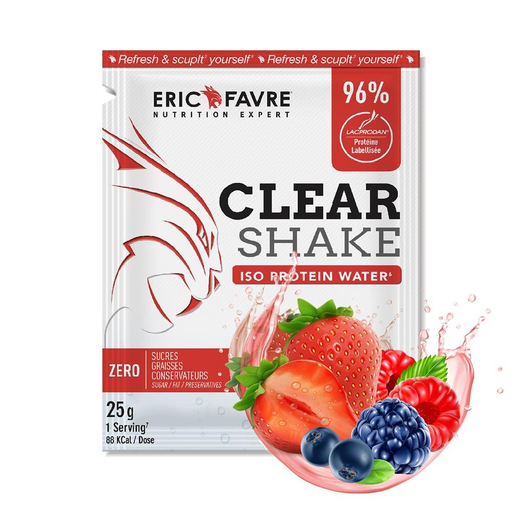 [EFECHEFSPCSFR25] CLEAR SHAKE Sachet Unidose - 25g Fruits Rouges