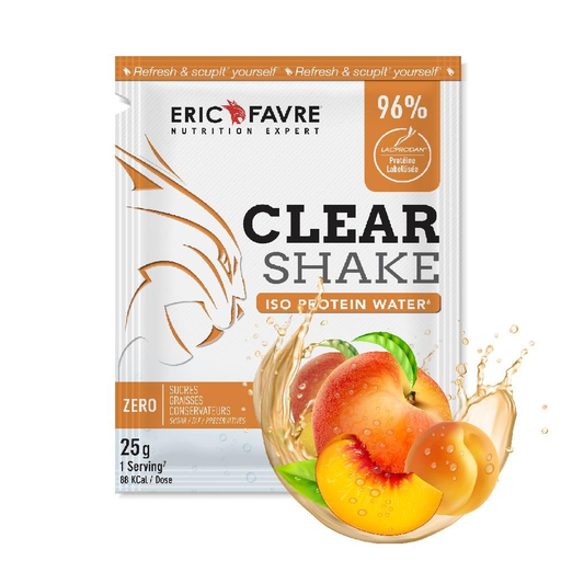 [EFECHEFSPCSPA25] CLEAR SHAKE Sachet Unidose - 25g Peche / Abricot