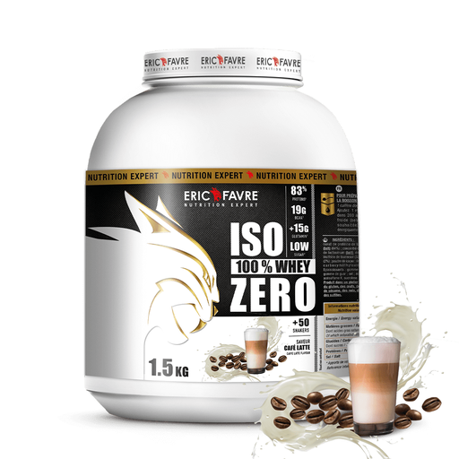 [EFSPIWZCL1500] ISO ZERO 100% WHEY PROTEIN - 1.5kg Café latte