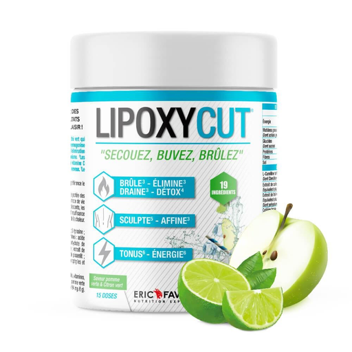 [EFSPLIPOP120] LIPOXYCUT - 120g Pomme Verte / Citron
