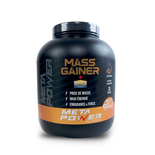 [MTPMGC3KG] METAPOWER MASS GAINER - 3kg Chocolat