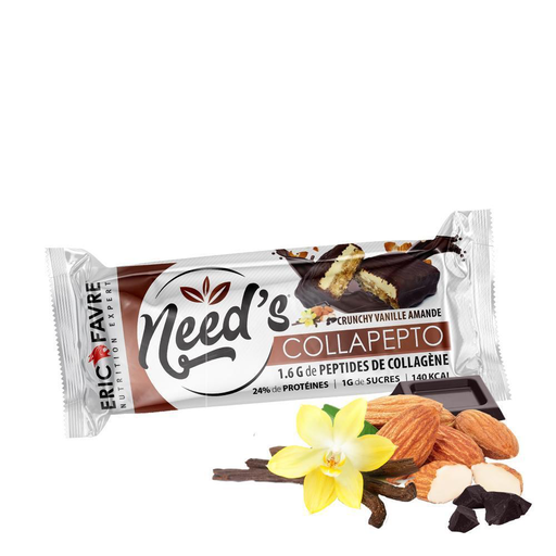 [EFSPNBVADIS] NEED'S COLLAPEPTO Barre - 40g Vanille / Amande