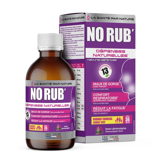 [EFSERUB200] NO'RUB FLASH Flacon - 200ml Pin / Eucalyptus