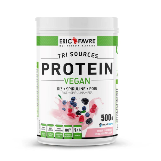 [EFSPVEG3B500] PROTEIN VEGAN - 500g Triple Berry