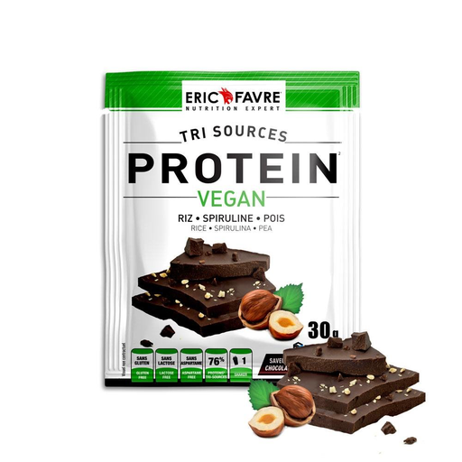 [EFECHEFSPVEGCN30] PROTEIN VEGAN Sachet Unidose - 30g Chocolat / Noisette