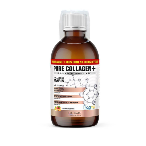 [EFSECOL500] PURE COLLAGEN + - 500ml Peche / Citron