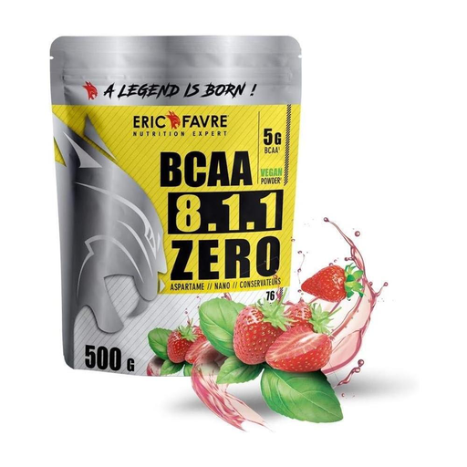 [EFSPBCAB500] BCAA 8.1.1 - 500g Fraise / Basilic