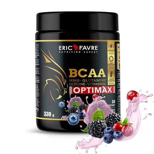 [EFSPBCAFR330] BCAA OPTIMAX - 330g Fruits de Bois