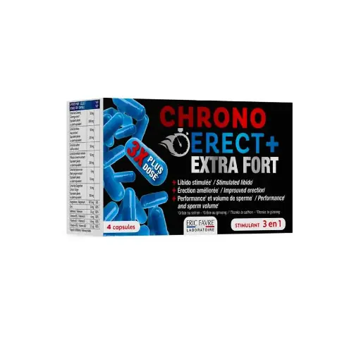 [CHRONOEF4] CHRONOERECT+ EXTRA PUISSANT - 4 Gélules
