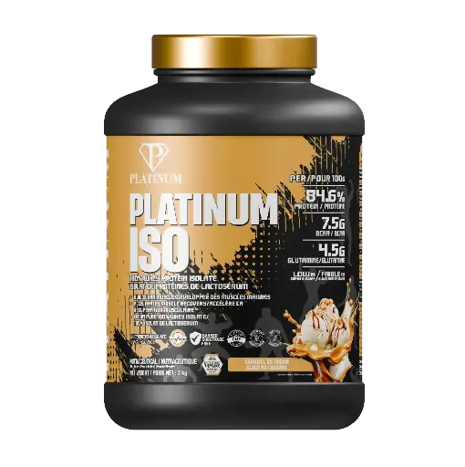 [PLISPR2CI] ISOLATE PROTEIN - 2kg Caramel Nuts Ice Cream