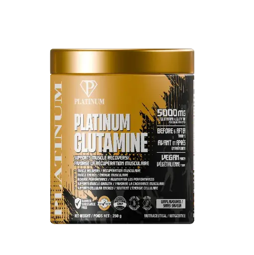 [PLGLMI250NE] GLUTAMINE - 250g Saveur Neutre - Platinum 